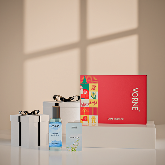 VORNE Urban Eau De Parfum & Fresh Buds Solid Perfume Combo for Men (EDP + 12g Solid Perfume)