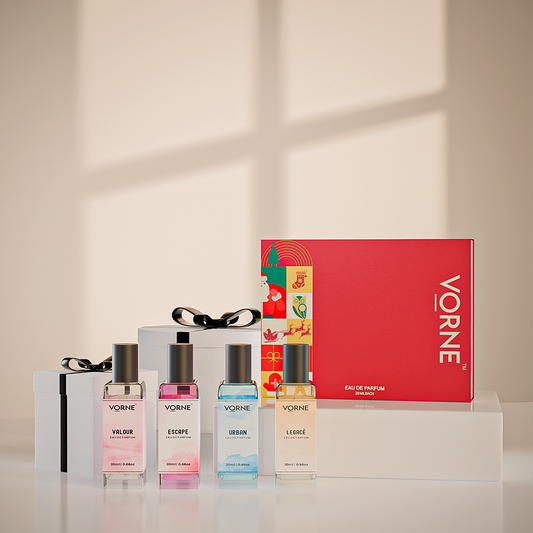 VORNE Eau De Parfum Gift Set for Women | Pack of 4 Fragrances (4 x 20ml EDPs)
