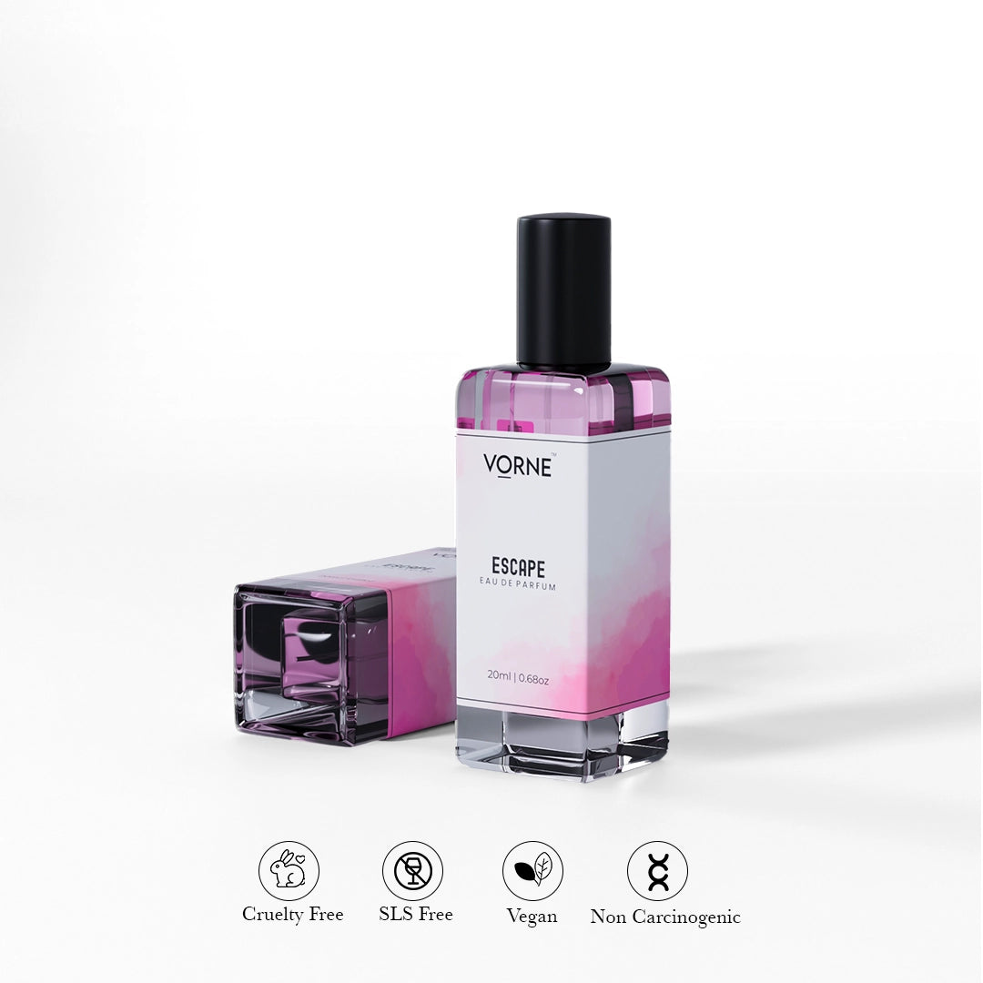 VORNE Escape & Valour EDP 20Ml each perfume Combo for women