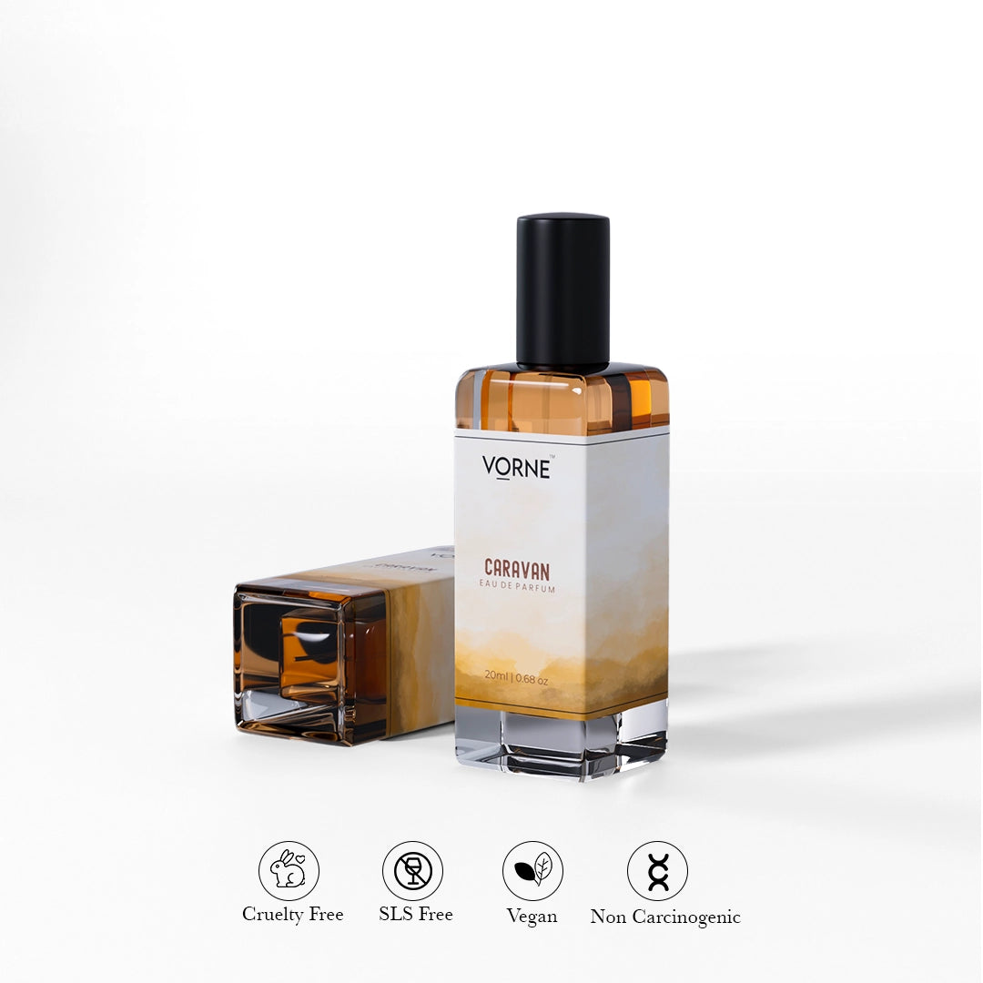 VORNE Coast 9 & Caravan EDP 20Ml each perfume Combo for men