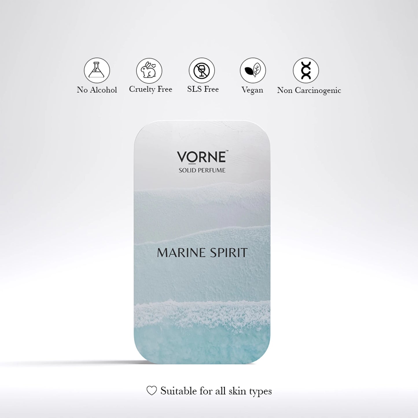 VORNE Marine Spirit Solid Perfume for Men