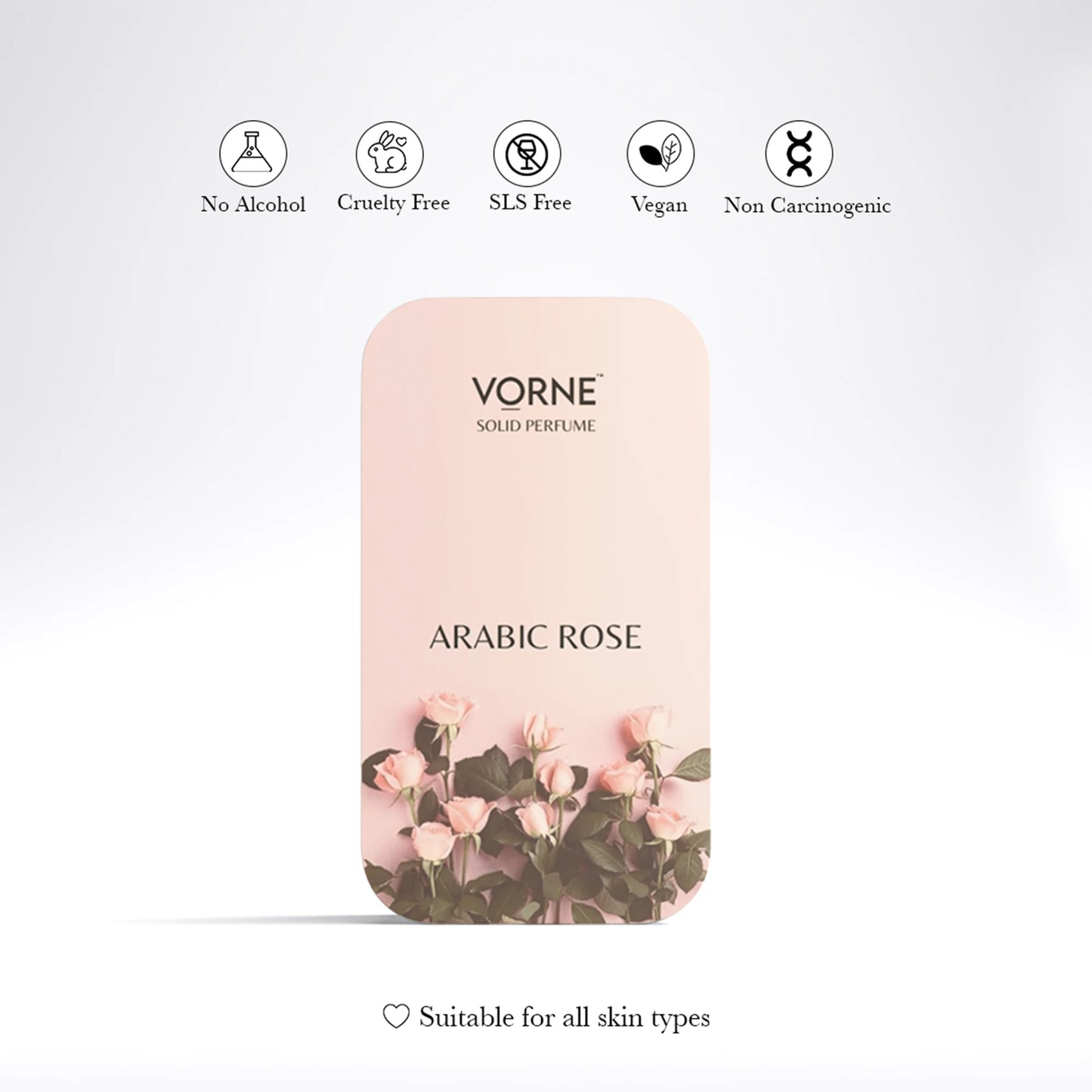 VORNE Arabic Rose Solid Perfume for Women