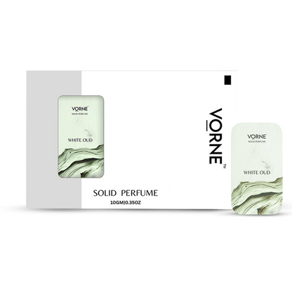 VORNE White Oud Solid Perfume for Men & Women