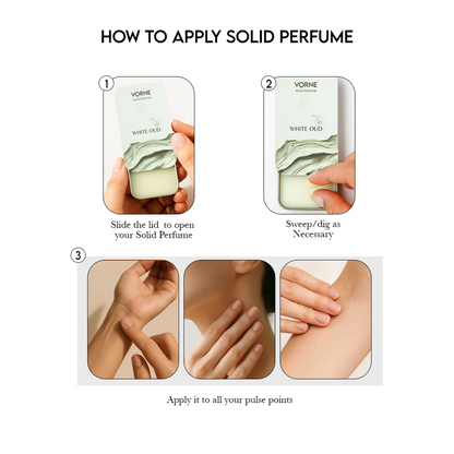 VORNE Caravan EDP and White Oud Solid Perfume Combo for Men