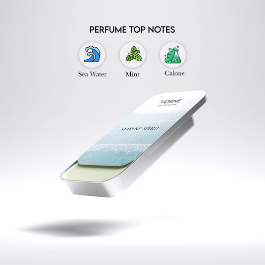 VORNE Marine Spirit and Active Icon Solid Perfume Combo Set for men