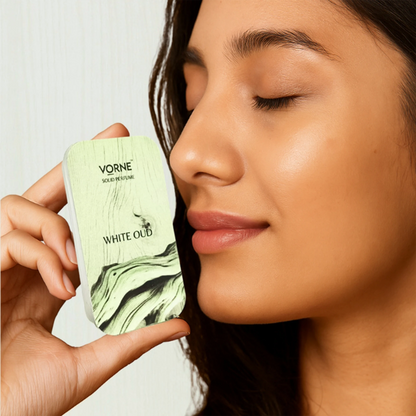 VORNE White Oud Solid Perfume for Men & Women