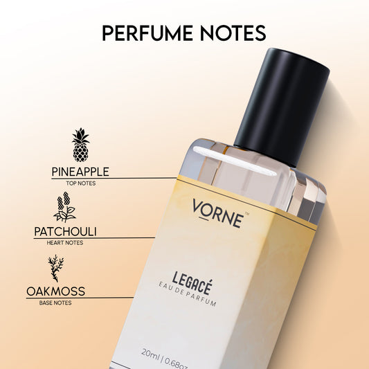 VORNE Legace EDP 20ml and Active Icon Solid Perfume Combo
