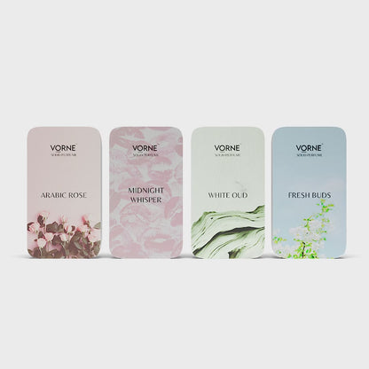 VORNE Set of 4 Solid Perfume for Women