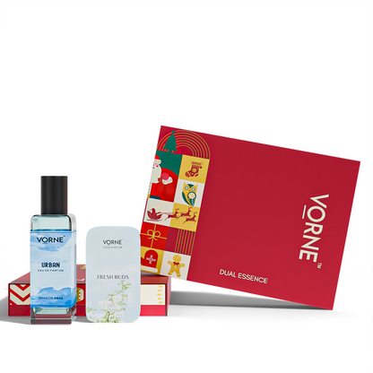 VORNE Urban Eau De Parfum & Fresh Buds Solid Perfume Combo for Men (EDP + 12g Solid Perfume)